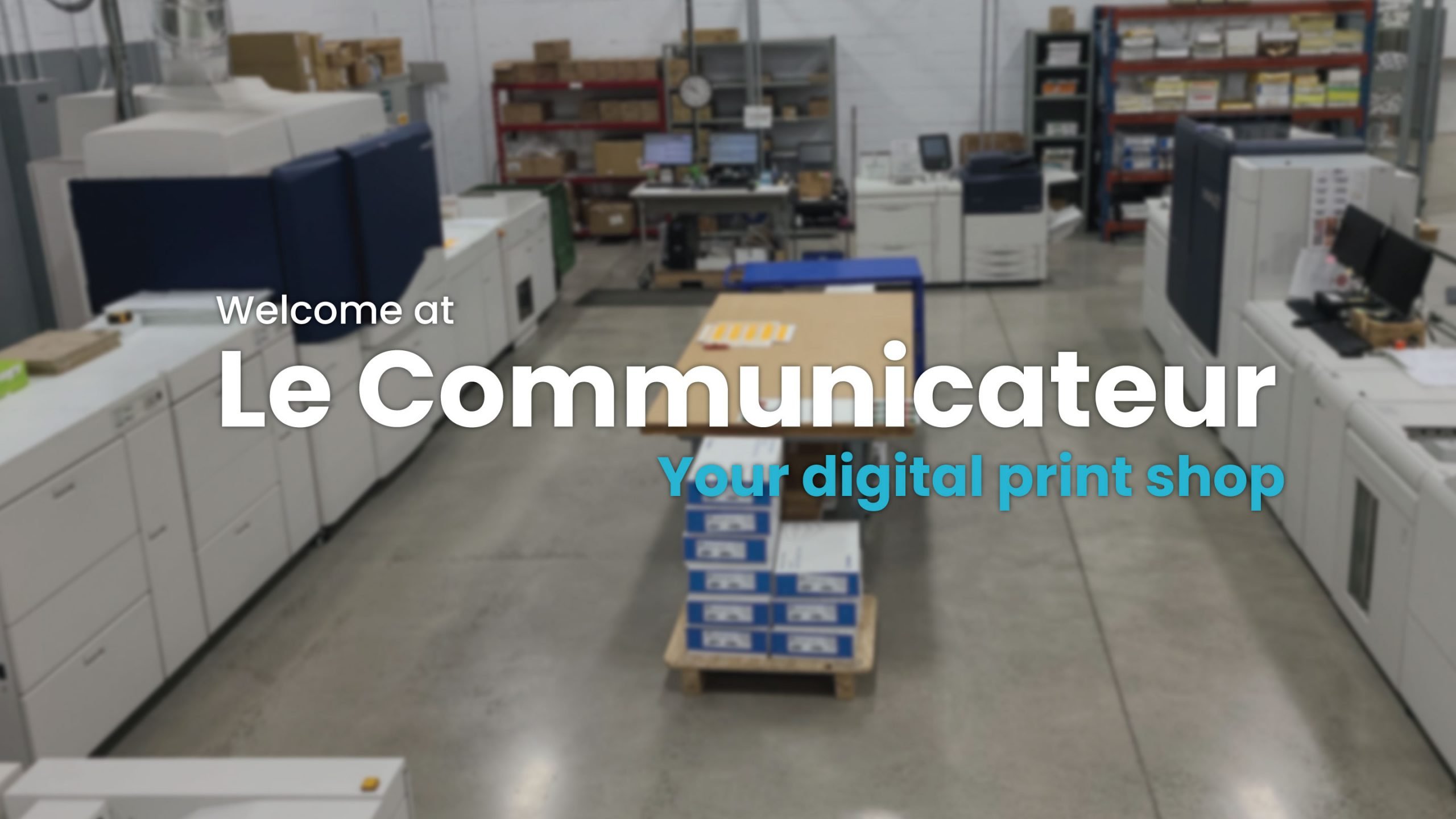 Digital printing in Montreal Imprimerie Le Communicateur